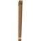 Ekena Millwork Traditional Slat Smooth Bracket, Western Red Cedar, 3 1/2"W x 38"D x 46"H BKT04X38X46TRA06SWR - alternate 4